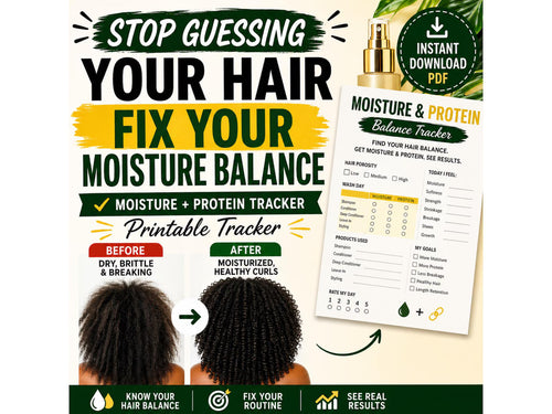 4C Hair Care Journal Printable