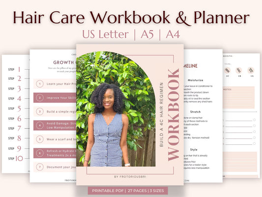 Natural Hair Routine Planner